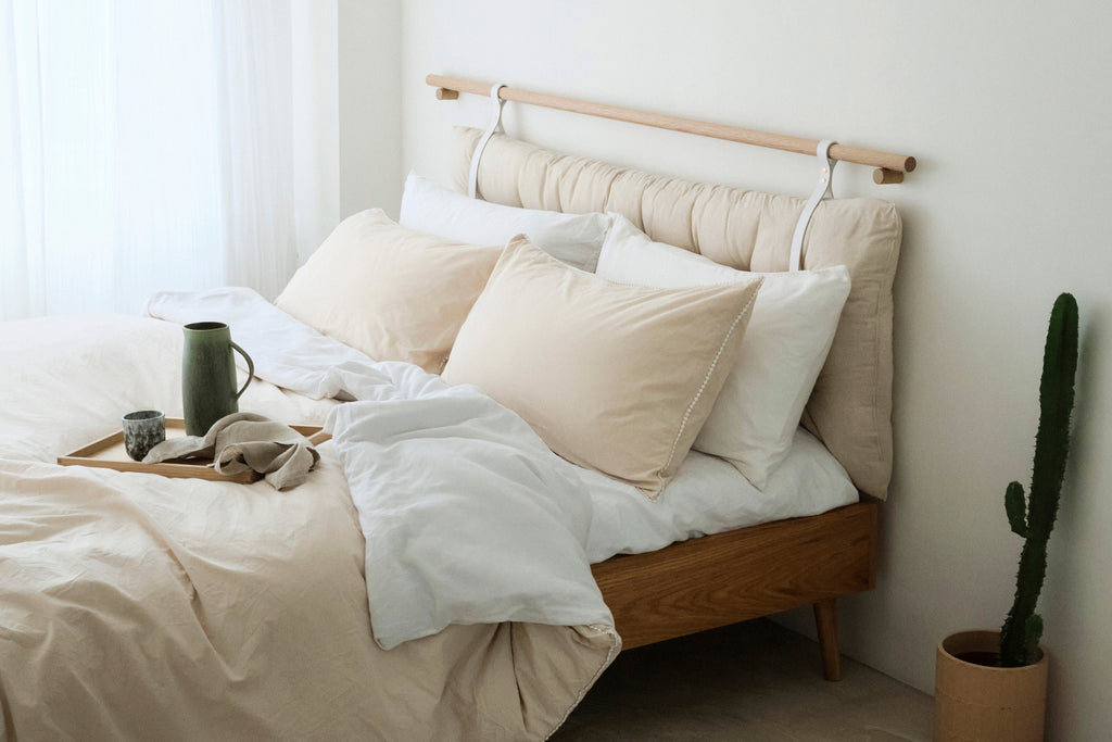 Leather Headboard Cushion Rail (cushion sold separately) King Size 220cm