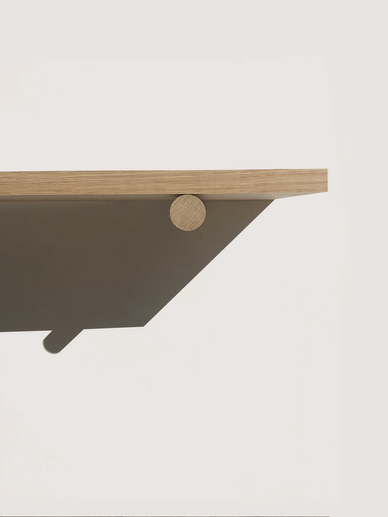 Shelf Bracket - Natural Oak (Single Bracket)