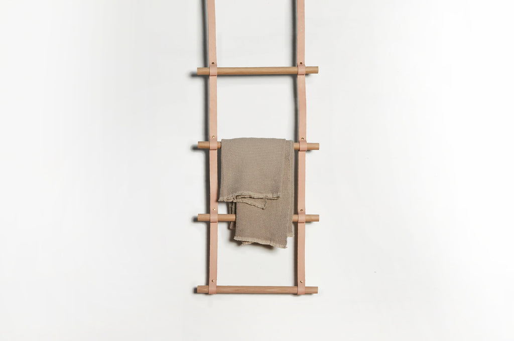 Towel ladder - Natural Oak