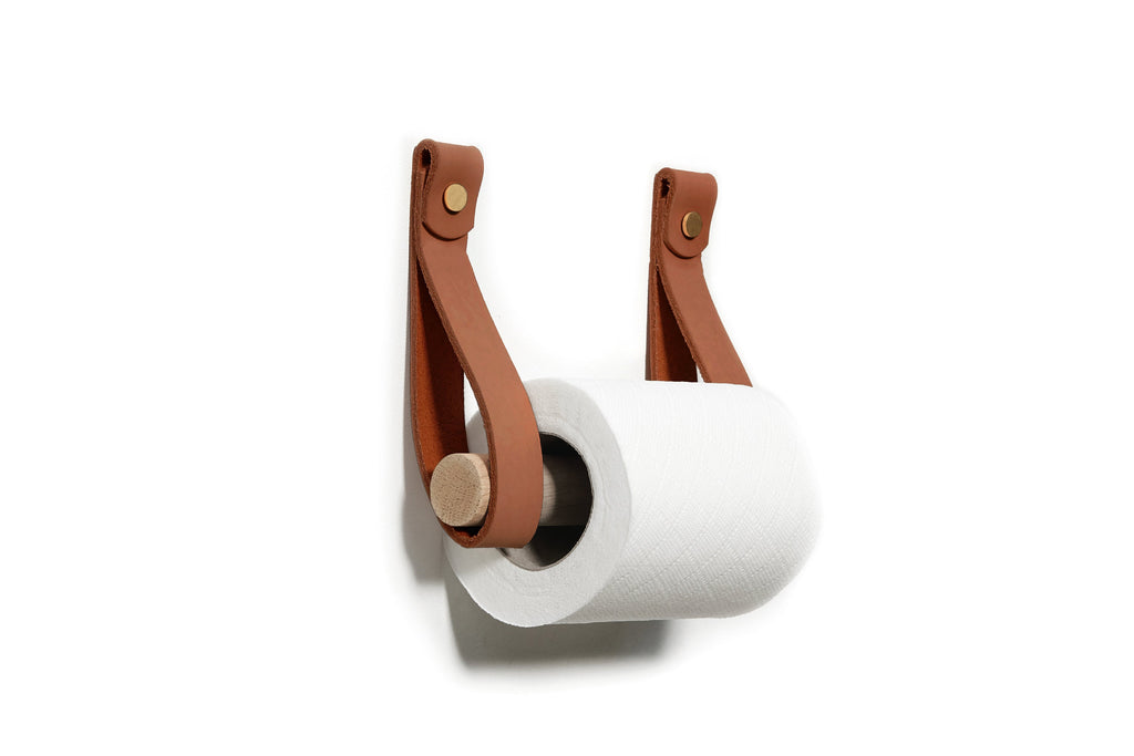 Leather Toilet Roll Holder