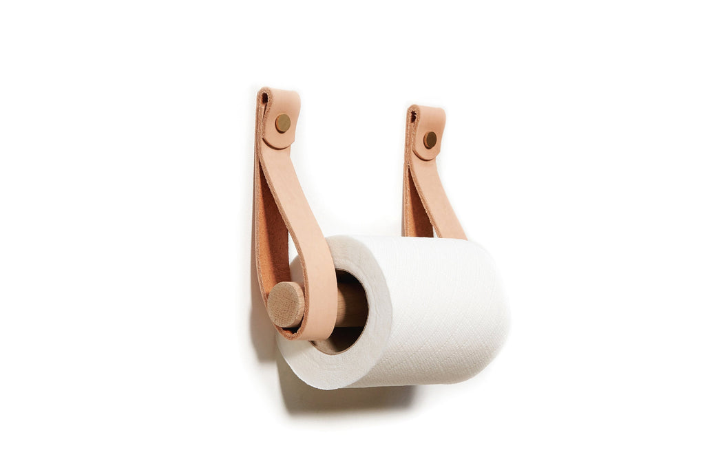 Leather Toilet Roll Holder