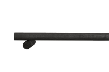 Curtain Pole 0-720cm / 0-283.5" (Oak, Walnut, Beech, Black, White)