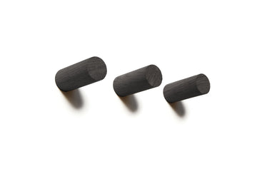 Coat hook - Black (Single Hook or Set of 3)