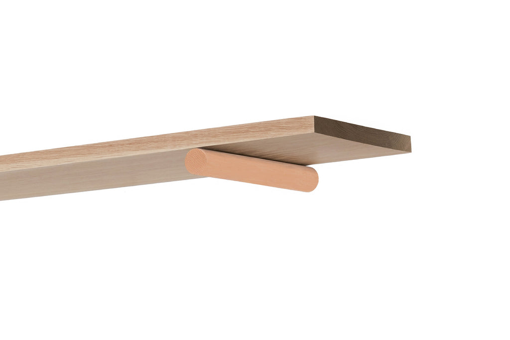 Shelf Bracket - Walnut Stain (Single Bracket)